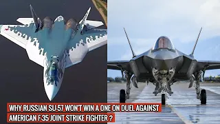 FORMER RUSSIAN TEST PILOT SAYS SU-57 WILL KILL F-35 IN ONE ON ONE FIGHT | 3 REASONS HE IS WRONG !