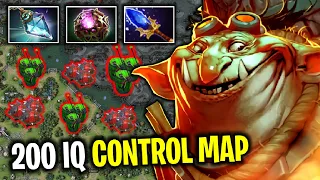 200 IQ BOMB TECHIES CONTROL MAP -45% CD LEVEL 30 INSANE LATE GAME 7.27c | Dota 2