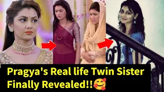 Popular Zeeworld Actress Sriti jha Reveals Her Real Life Twin Sister.