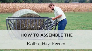 How to Assemble the Rollin' Hay Feeder | Best Sheep and Goat Feeder