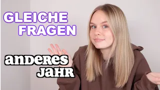 mir werden jedes jahr dieselben fragen gestellt...