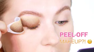 Peel-Off Makeup?! 🤔