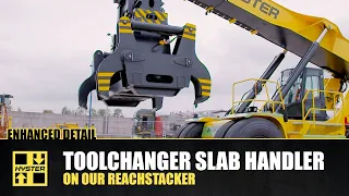 ReachStacker Toolchanger Slab Handler – Hyster® Special Truck Engineering