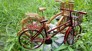 DIY! Useful Diy Ideas - Instructions for making bicycles with bamboo toothpicks