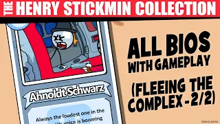 All bios in "Fleeing the Complex" - Part 2 - HENRY STICKMIN COLLECTION SP5