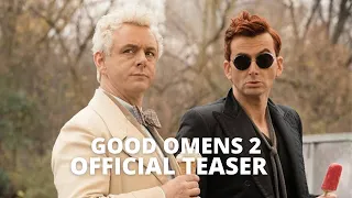 GOOD OMENS SEASON 2 Official Teaser Trailer NEW 2021 Amazon Original TV Series Michael Sheen