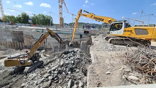 Stuttgart 21: Stadtbahn in Trümmern - großes Baggerballett |21.07.21| #s21