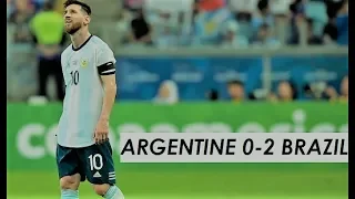 BRAZIL VS ARGENTINA 2-0 Copa America Semi Final All Goals & Highlights - HD 2019