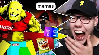 Reacting to BUUR ROBLOX Weird Strict Dad Funny Moments (MEMES)