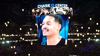 Warriors vs Lakers Game 1 Player Introductions