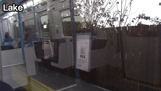 Shanklin to Sandown, onboard Island Line Class 484, 484004 (1st November 2021)