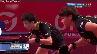 HIGHLIGHTS MATCH   Xu Xin Sun/Yingsha vs Lin Gaoyuan/Sun Mingyang   2020 Warm Up Matches for Olympic