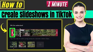 How to Create Slideshows in TikTok 2024 | How to 1 Minute