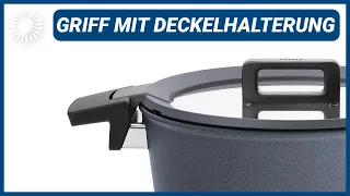 Fest montierte Griffe für Woll Töpfe mit Silikondeckel 🍲 | Hertie