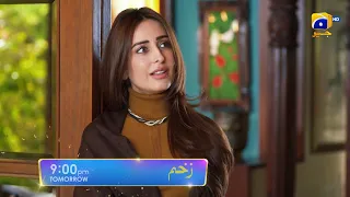 Zakham Episode 36 Promo | Sehar Khan | Aagha Ali | Tomorrow at 9:00 PM only on Har Pal Geo