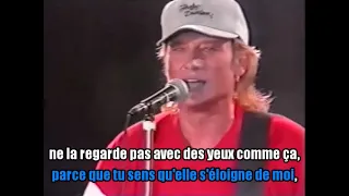 Johnny Hallyday_Dégage (L. Williams_Slow Down)(Clip Place de la Nation 1991)karaoké