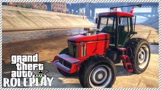 GTA 5 ROLEPLAY - Redneck Junkyard Build! Dangerous Drag Tractor | Ep. 175 Civ