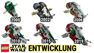 Die Entwicklung der Slave One (2000-2019)! | LEGO Star Wars Set Vergleich! | Boba & Jango Fett