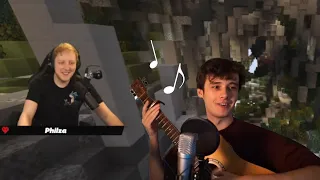 Wilbur sings his NEW SONG on Phil's stream