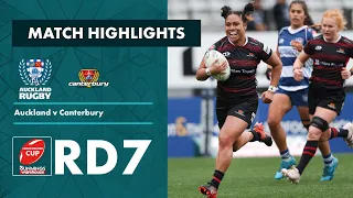 RD 7 HIGHLIGHTS: Auckland v Canterbury (Farah Palmer Cup 2023)