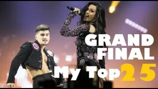 Eurovision Song Contest 2022 Grand Final My Top 25 #Eurovision