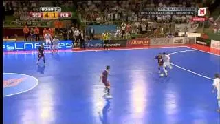 4º partido play off final por el titulo 10/11 Caja Segovia vs FC Barcelona