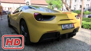 [ Mr Glenn ] WORLD FIRST Ferrari 488 GTB w/ Akrapovic Exhaust! Accelerations & Downshifts!