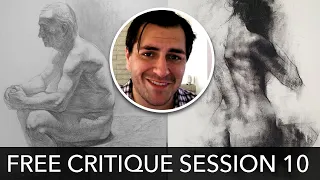 Figure Drawing Technique + Livechat Joshua Jacobo Free Critiques #10