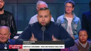 "J’ai l’impression de regarder les GG de chez moi !!" : Anasse Kazib défend son droit de grève