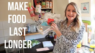 How To Save Money On Groceries & Make Food Last Longer | Produce Organisation. Lara Joanna Jarvis