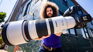 Canon RF 100-300 2.8 REVIEW: NOT Worth $10,000 or a DREAM Lens?!