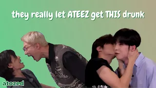 ATEEZ had a BIT too much to drink...
