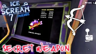 How To Get Crossbow In Ice Scream 7 | New Weapon Ice Scream 7 | Ice Scream 7