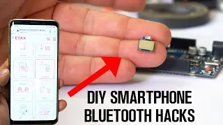 DIY Smartphone  Bluetooth Hacks with Reyax RYB080I