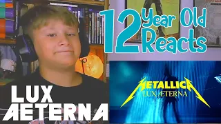 12 Year Old Reacts to "Lux Æterna" by Metallica!