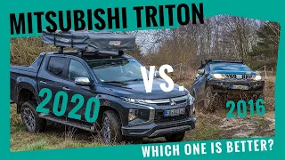 OFFROAD-TEST: Mitsubishi Triton 2020 vs. 2016 (L200)