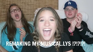 MADDIE AND CAM REMAKE MY MUSICAL.LYS!