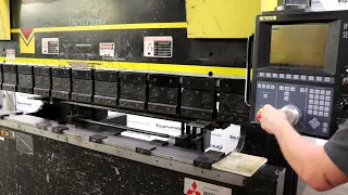 Toyokoki HYB-8525 85 Ton x 8' Hybrid Electro Hydraulic CNC Press Brake