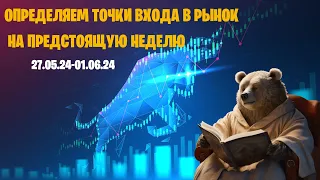 Обзор рынка 26.05.24 | #Трейдинг| #обучение| #инвестиции| #bitcoin | #доллар