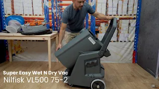 Is This The Easiest Wet N Dry Vacuum | Nilfisk VL500 75-2