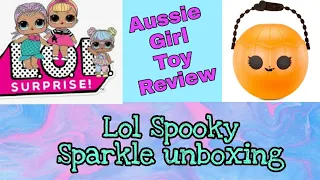 Halloween Lol Spooky Sparkle unboxing