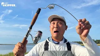TINY Fishing Rod VS Big Fish!
