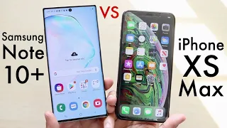 Samsung Galaxy Note 10+ Vs iPhone XS Max! (Comparison) (Review)