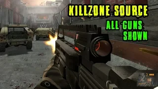 Killzone Source - All Guns Shown