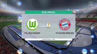 FIFA 22 | Wolfsburg 0 - 4 Bayern Munich | DFB-Pokal Final (22/23)