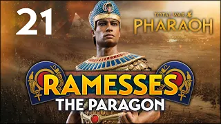 A KINGDOM ON FIRE, RAIDED & INVADED! Total War: Pharaoh - Ramesses Campaign #21