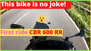 FIRST RIDE! honda cbr 600 rr