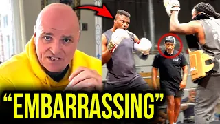 John Fury REACTS to Mike Tyson Training Francis Ngannou (Tyson Fury vs Francis Ngannou)