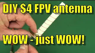 DIY Helical FPV Antenna, you won't believe how good it is!