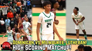 Dominican vs Milwaukee Lutheran Was Wild! Full Game Highlights!